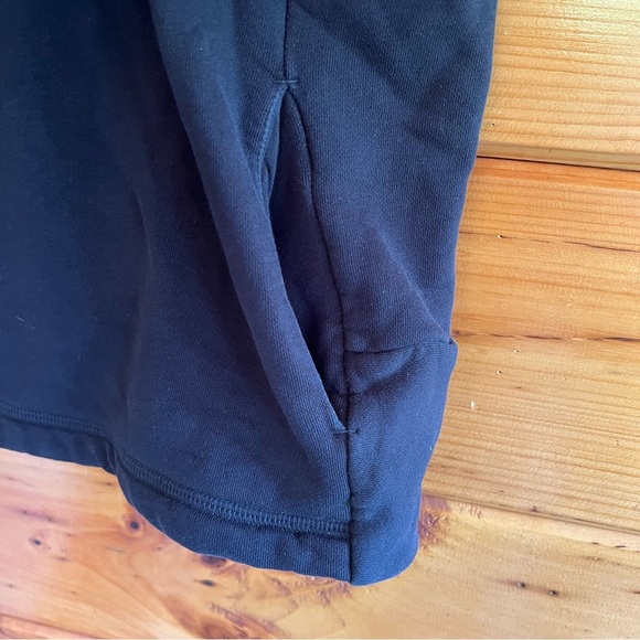 Theory Men's Black Short Sleeve Round Neck Cotton Sweatshirt M - 3 Pockets - Picture 4 of 7